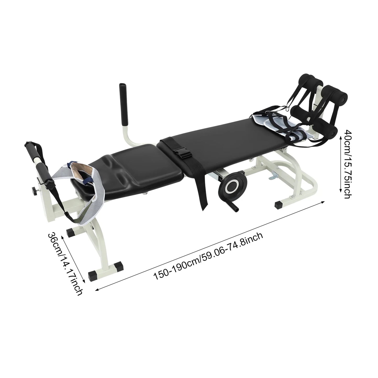 Multifunction Back Stretch Bench Cervical Traction Device For Home Use