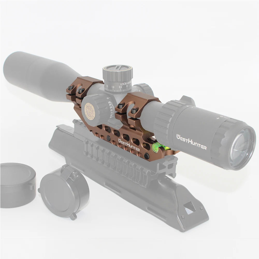 WestHunter Cantilever Picatinny Scope Mount With Bubble Level