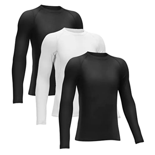 Youth Boys Compression Leggings Pack Base Layer For Cold Gear