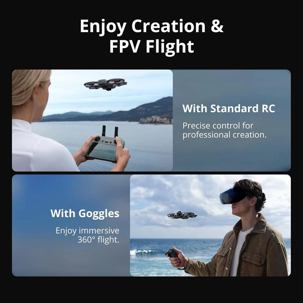 DJI Avata 360 Drone With 8K Imaging For FPV Aerial
