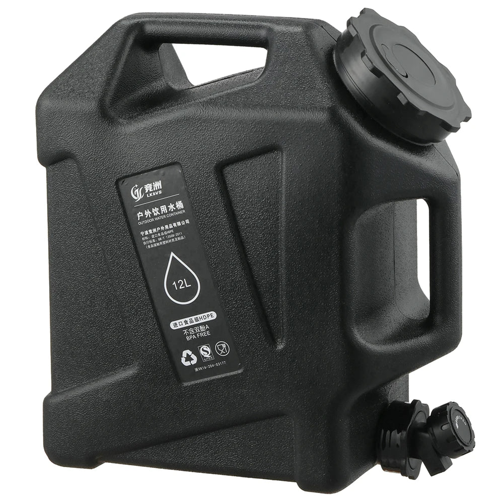 APWIKOGER Camping Water Container Storage Carrier Outdoor Hiking