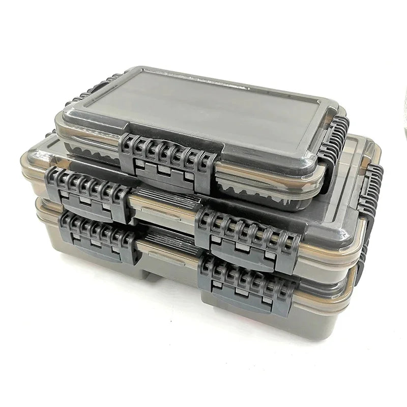 Large Capacity Waterproof Fishing Tackle Box For Hooks Lures