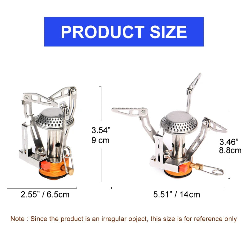 Widesea Compact Aluminum Camping Cookware Set With Utensils