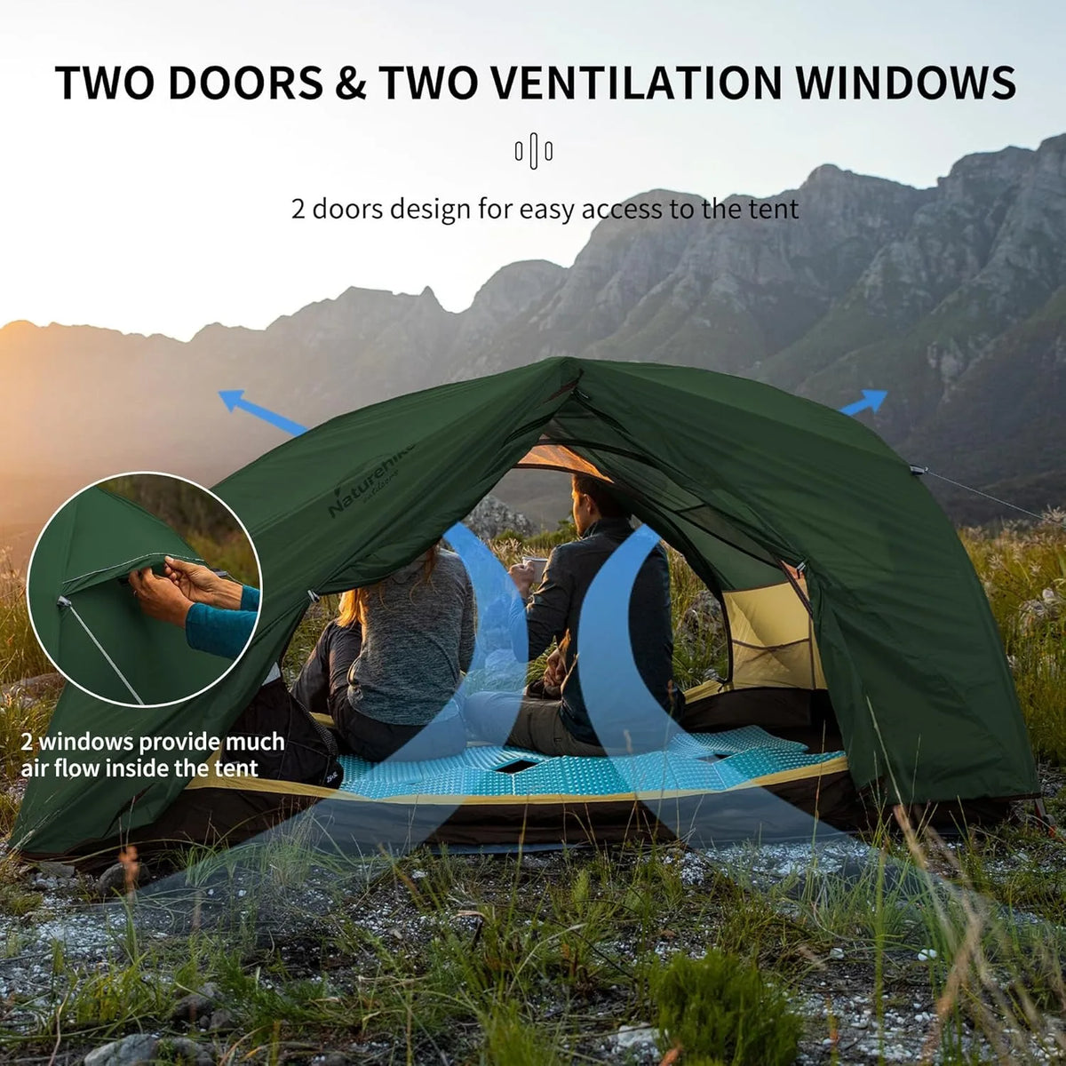 Naturehike Star River Ultralight Two Person Waterproof Double Layer Tent