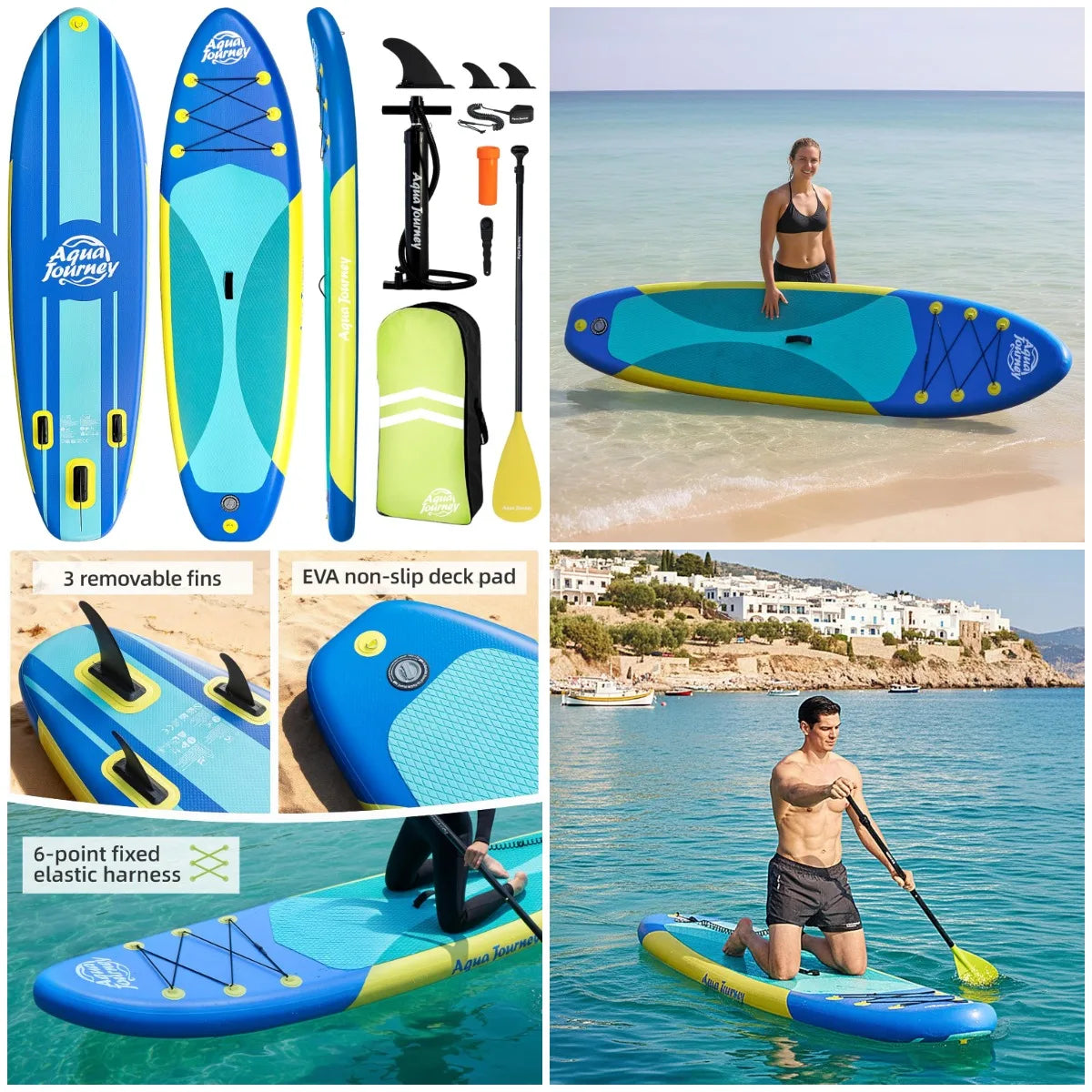 YTYIN Inflatable Stand Up Paddle Board For Outdoor Recreation