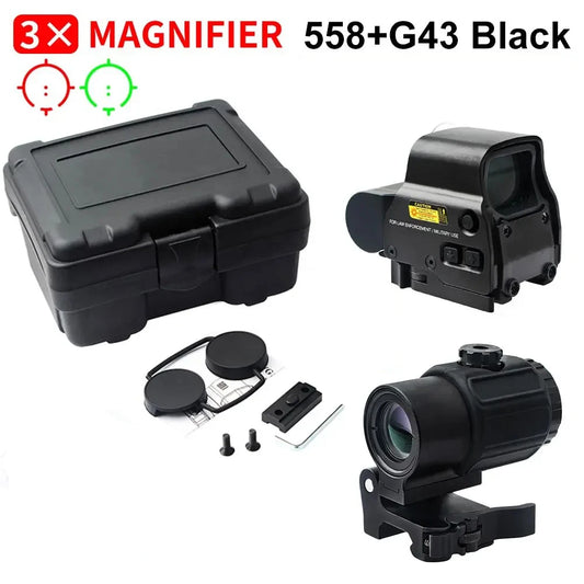 Bestsight 558 G43 Holographic Collimator Sight With 20mm Rail Mount