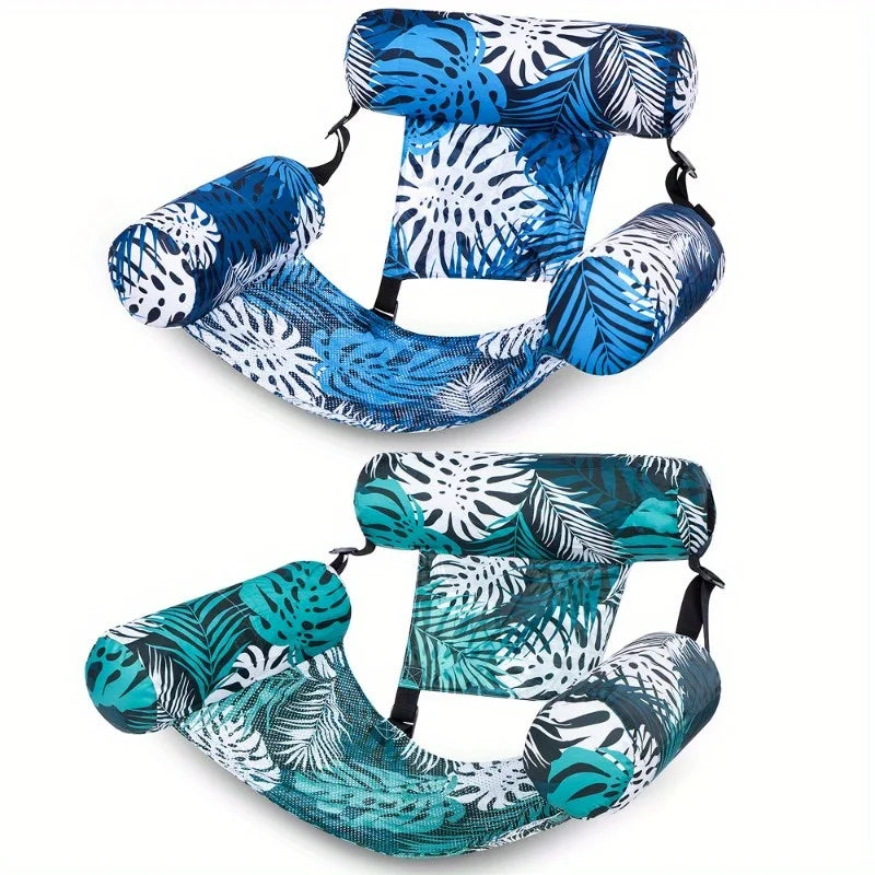 Joyfy Leaf Pool Chair Inflatable Lounger For Adults Beach Lake