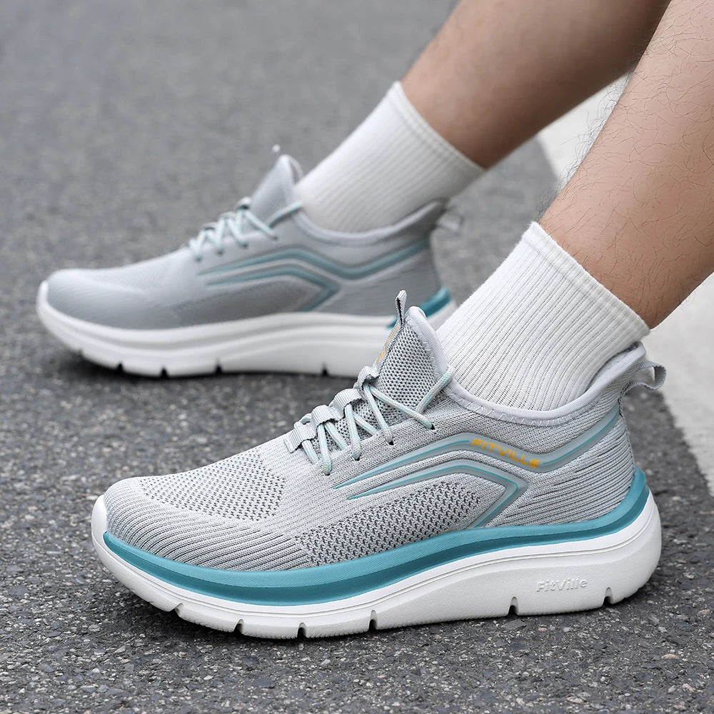 Fitville Cloud Strider Vibes Mens Cushioned Running Sneakers