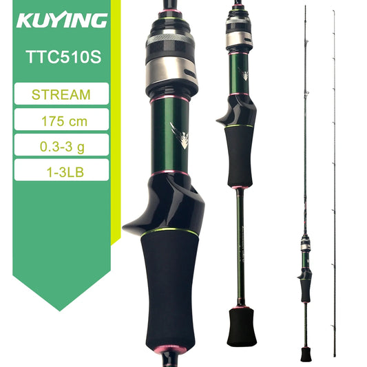 KUYING TETON Spinning Casting Rod Carbon Fuji Parts