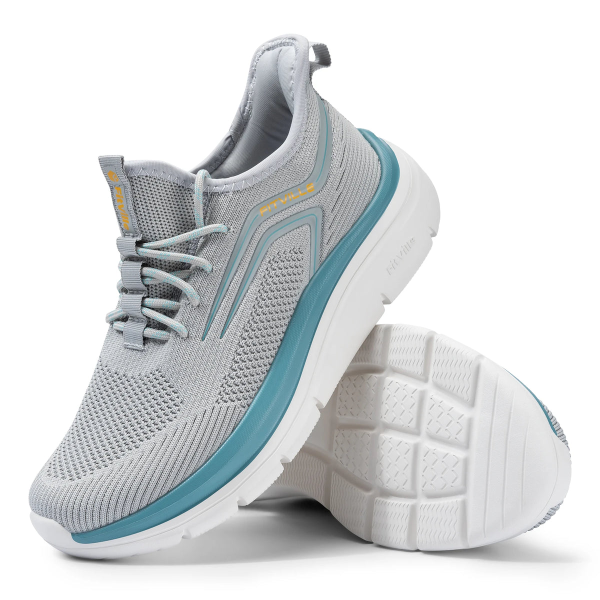 Fitville Cloud Strider Vibes Mens Cushioned Running Sneakers