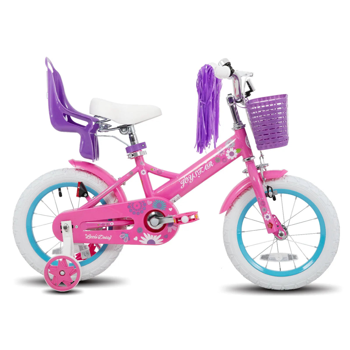 Joystar Little Daisy Kids Girls Bike With Seat