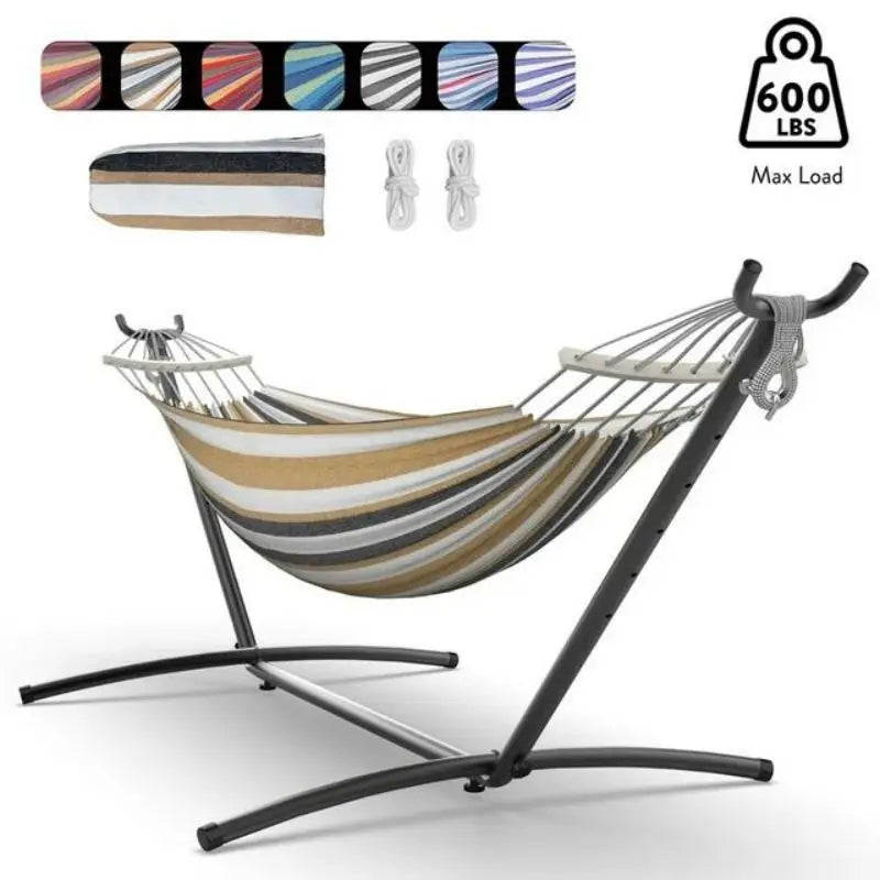 GYROOR Adjustable Stand Hammock With 600 Lb Capacity Storage Bag