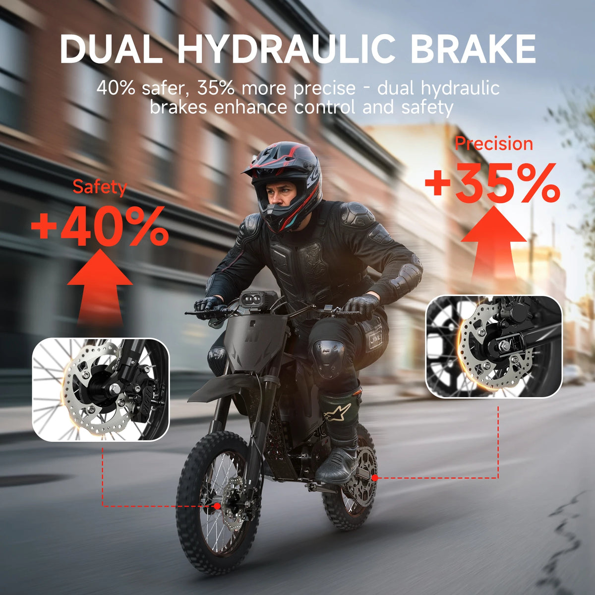 QRONGE X1 Spark High Power Electric Dirt Bike For Adults
