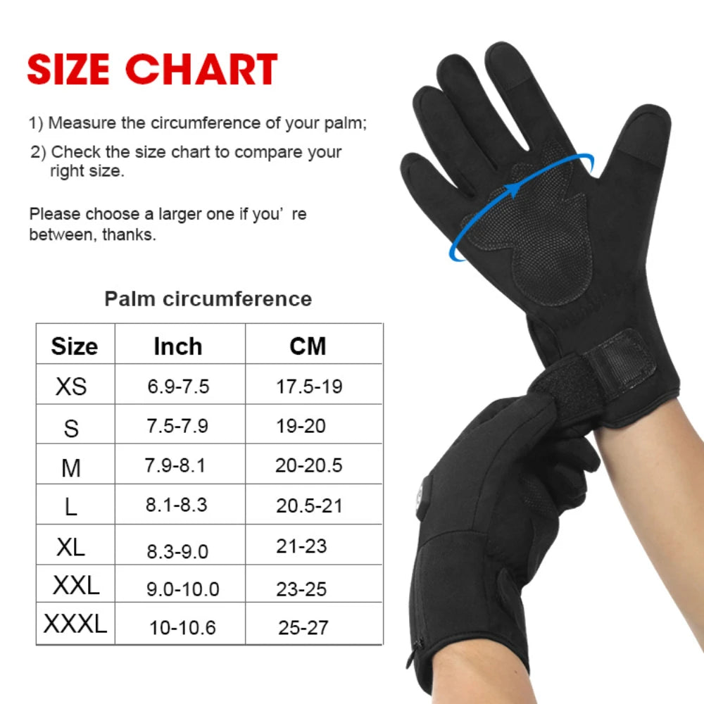 Savior Heat Rechargeable Heated Gloves With Three Heat Settings