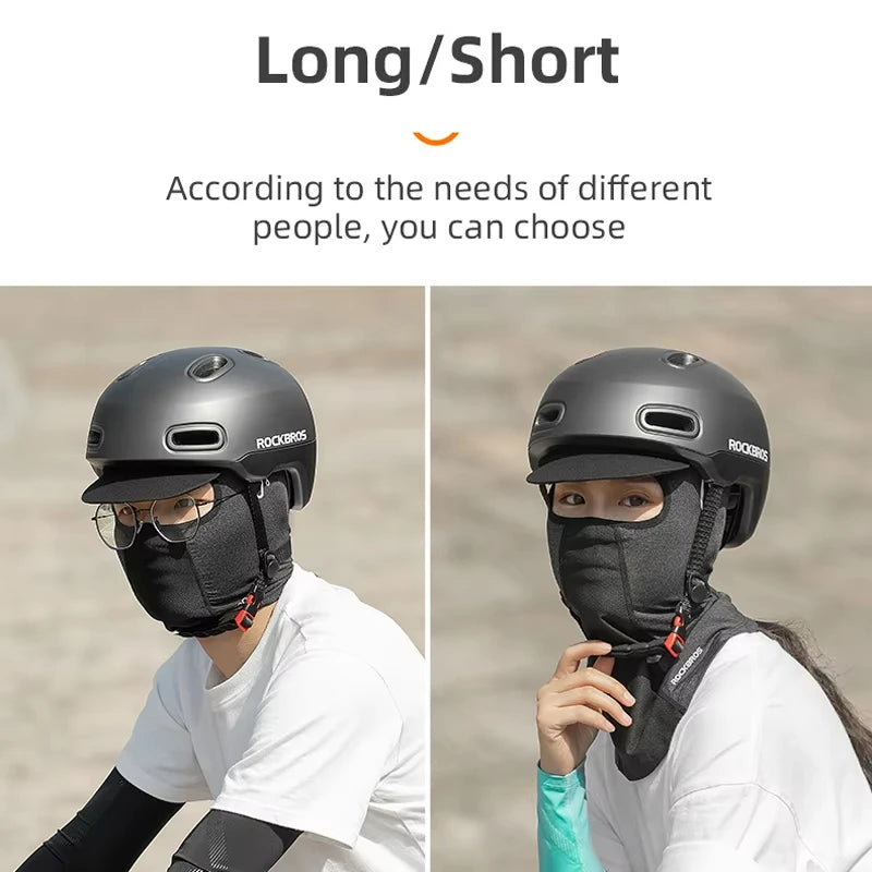 Rockbros Summer UV Protection Cycling Ice Silk Face Mask