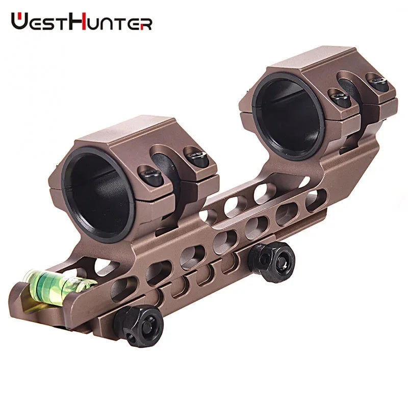 WestHunter Cantilever Picatinny Scope Mount With Bubble Level