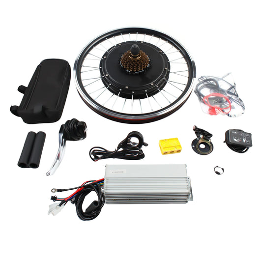 20 Inches E Bike Rear Wheelset 48V 1000W LED Display