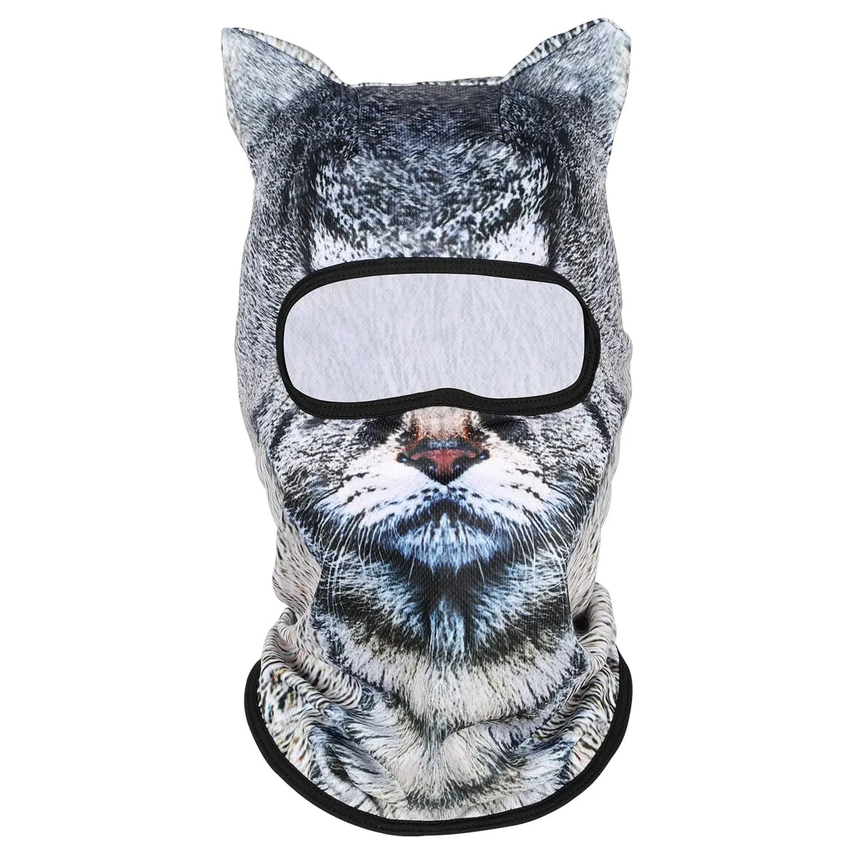 3D Cat Ski Balaclava Animal Face Covering Headgear