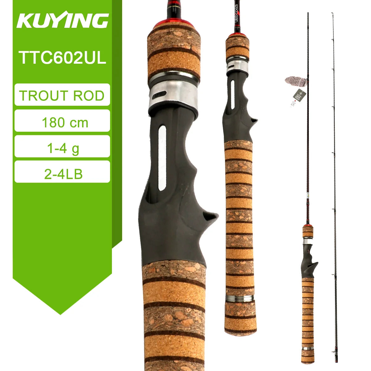 KUYING TETON Spinning Casting Rod Carbon Fuji Parts