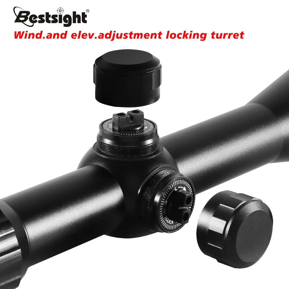 Nabila Hunting Scope Illuminated Mil Dot Crosshair With Mounts