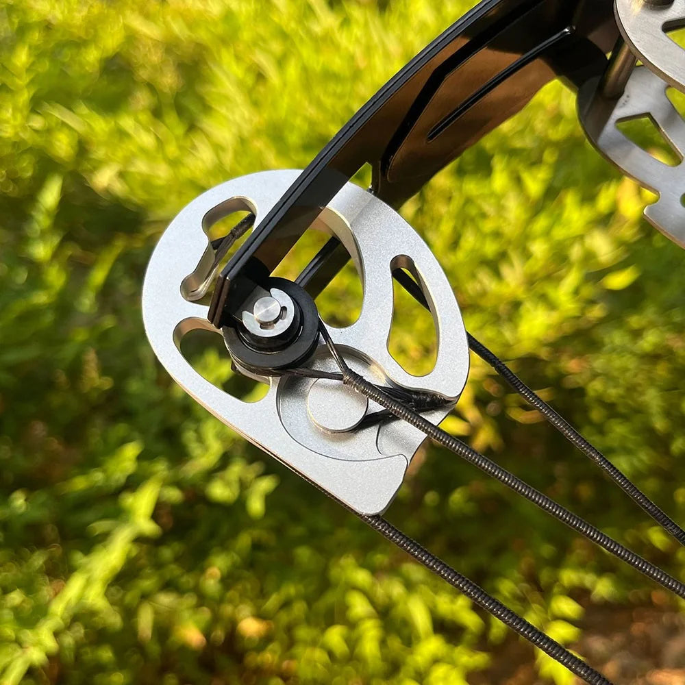 Adjustable Compound Hunting Bow Featuring Stainless Steel Limbs