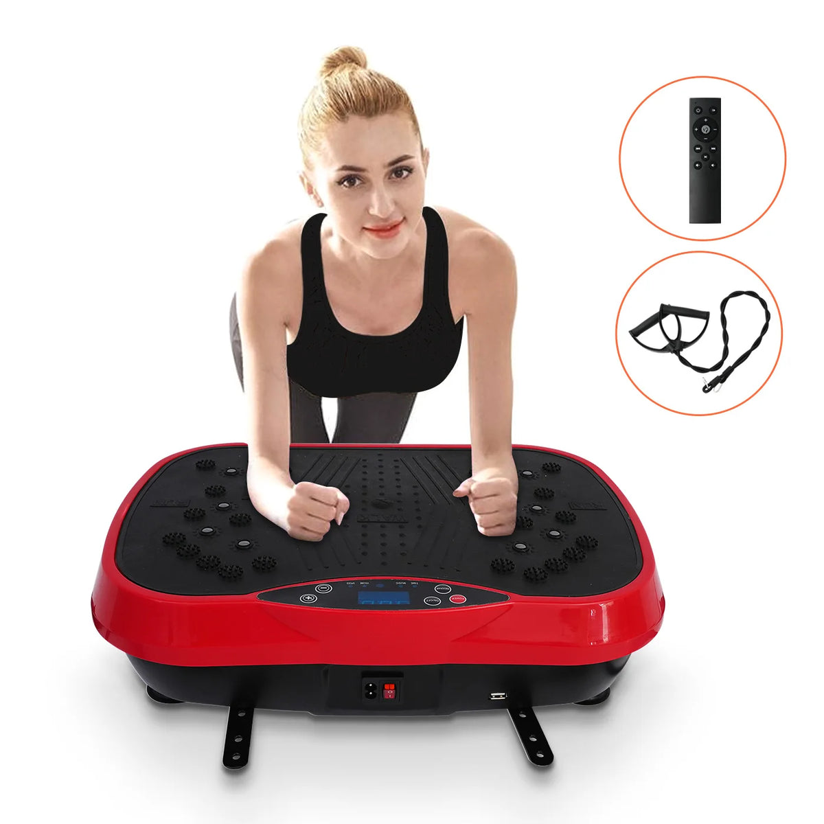Whole Body Vibration Plate Exercise Machine For Home Fat Loss