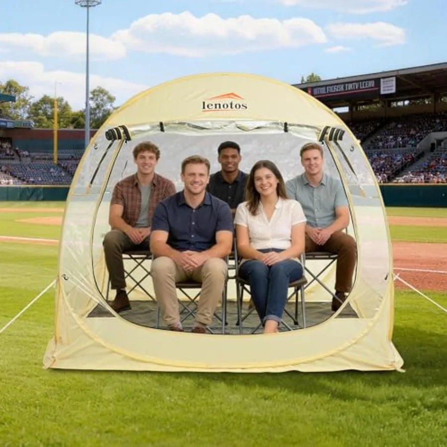 Pop Up Sports Bubble Tent Instant Clear Viewing Shelter