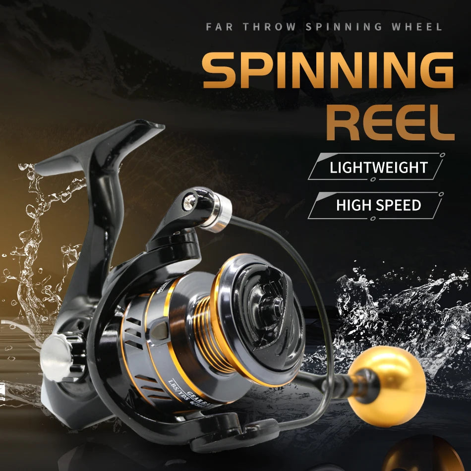 Rooblinos Spinning Fishing Reel 10kg Max Drag High Speed