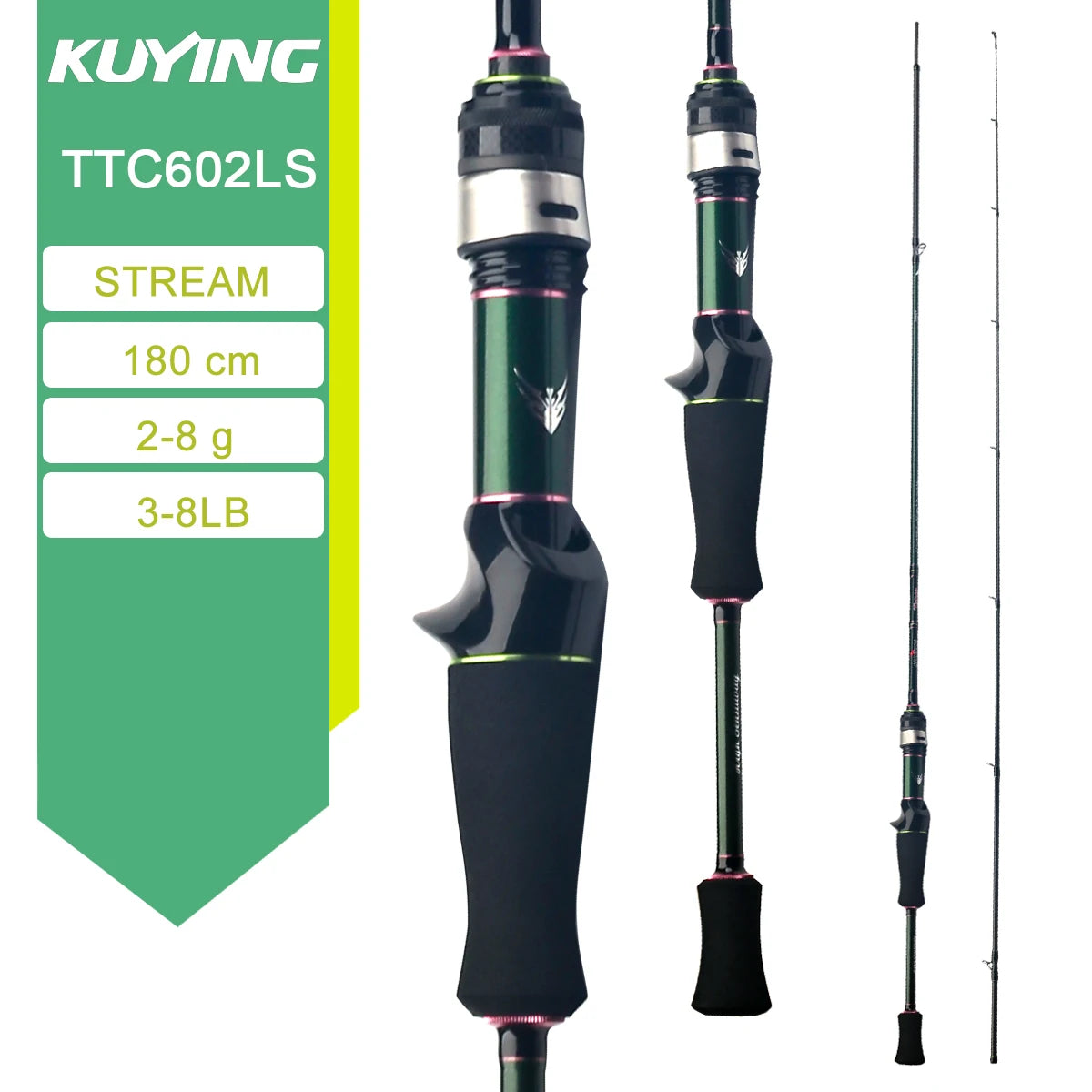 KUYING TETON Spinning Casting Rod Carbon Fuji Parts