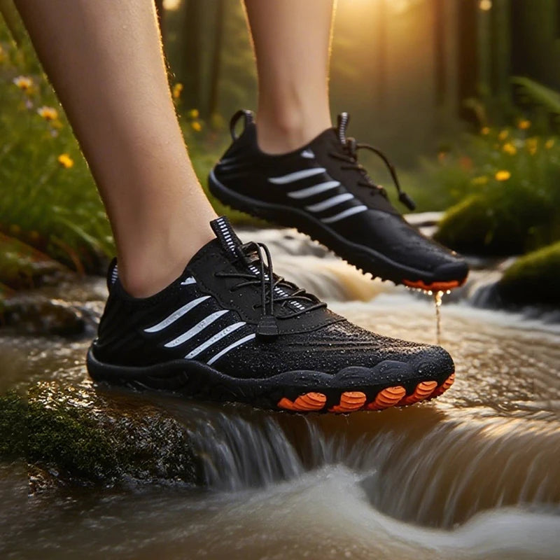 Men Water Shoes For Beach Surfing And Walking Lightweight