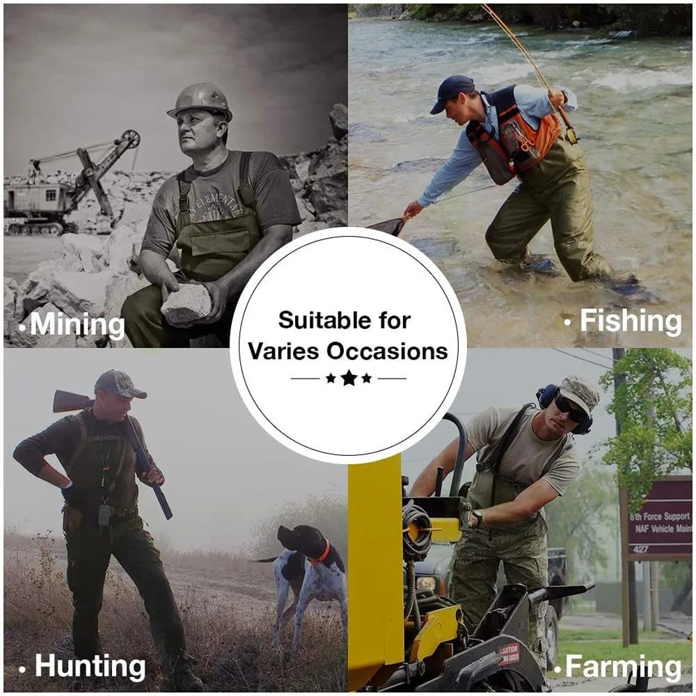 Night Cat Waterproof Chest Waders With Bootfoot Belt For Fishing