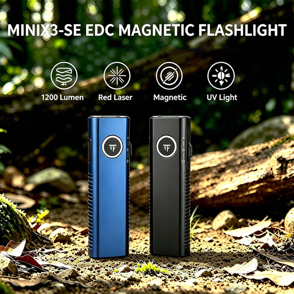 TrustFire MINIX3-SE 1200 Lumen EDC Flashlight IPX6 Rechargeable