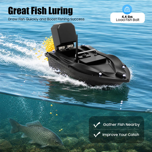 Fishing Bait Boat With GPS And Remote Control For Lakes