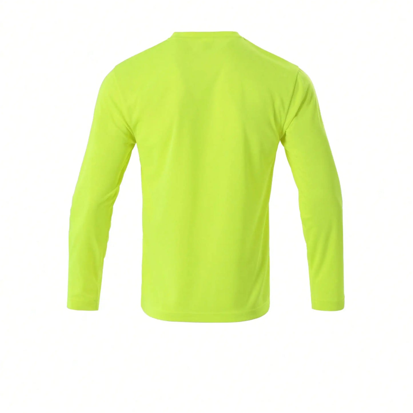 Men Performance Long Sleeve Moisture Wicking Athletic Tee