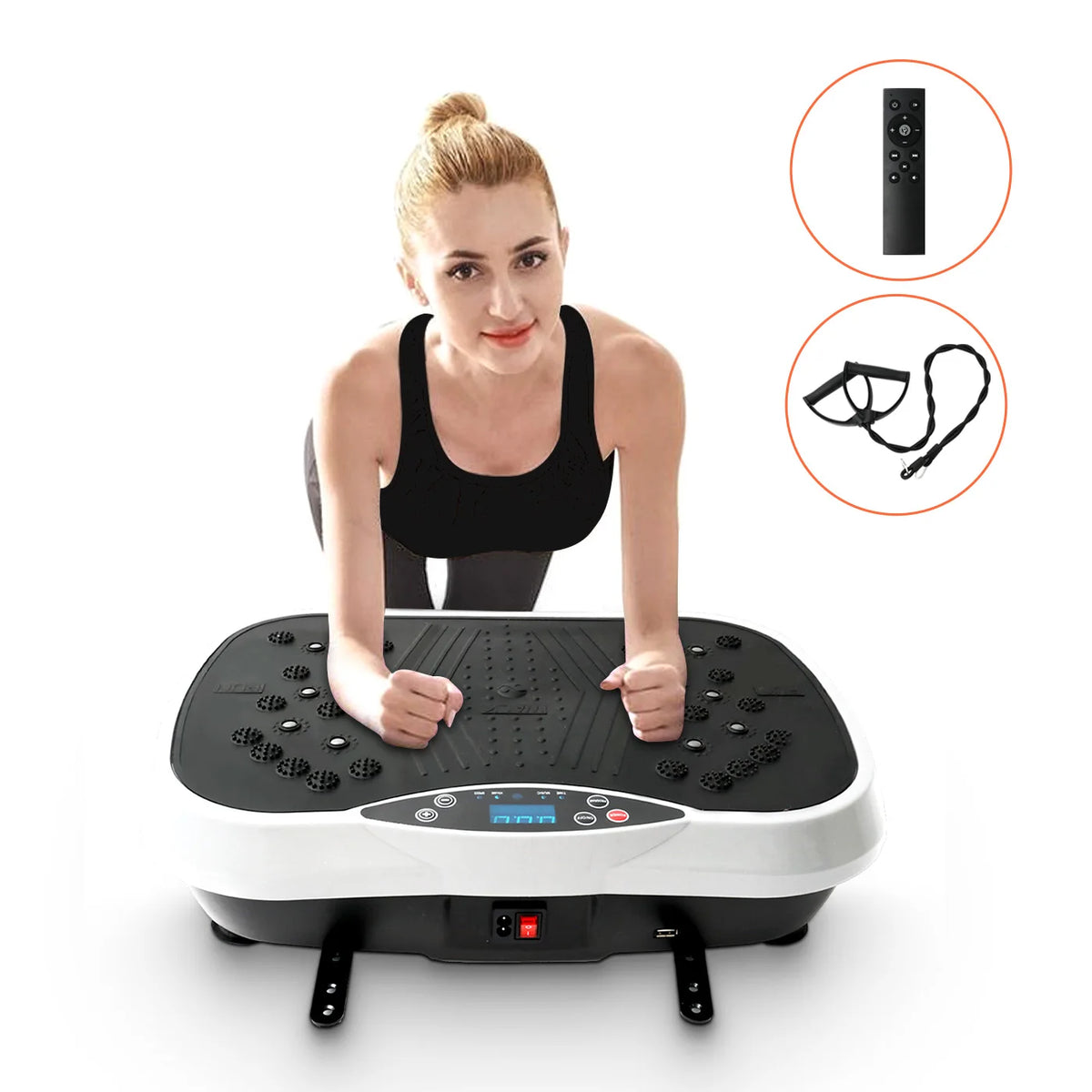 Whole Body Vibration Plate Exercise Machine For Home Fat Loss