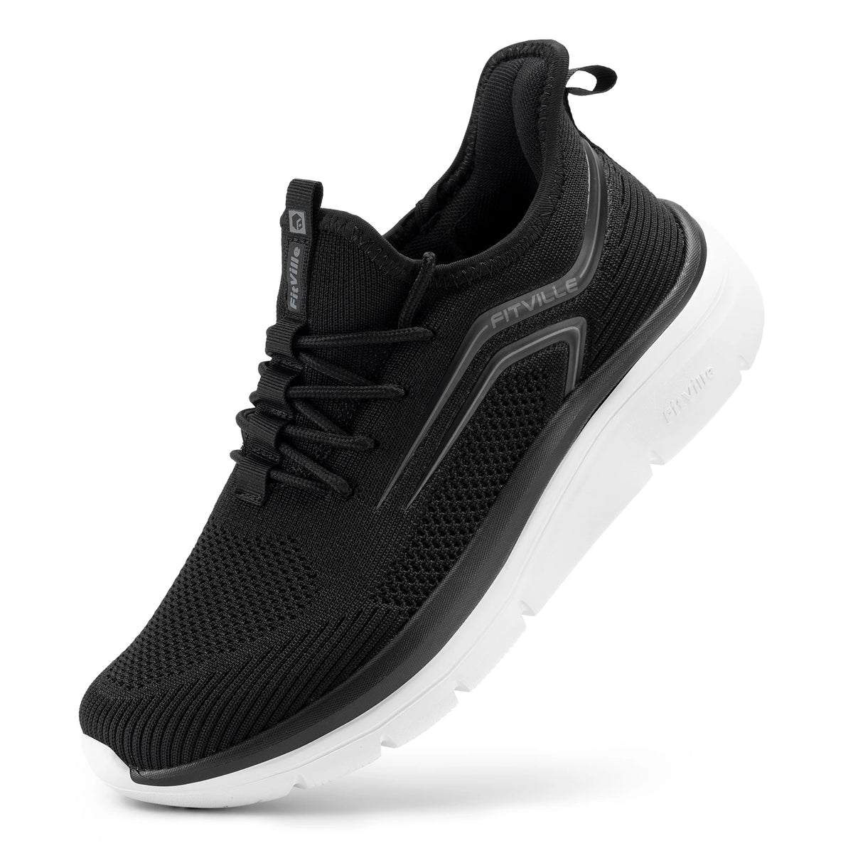 Fitville Cloud Strider Vibes Mens Cushioned Running Sneakers
