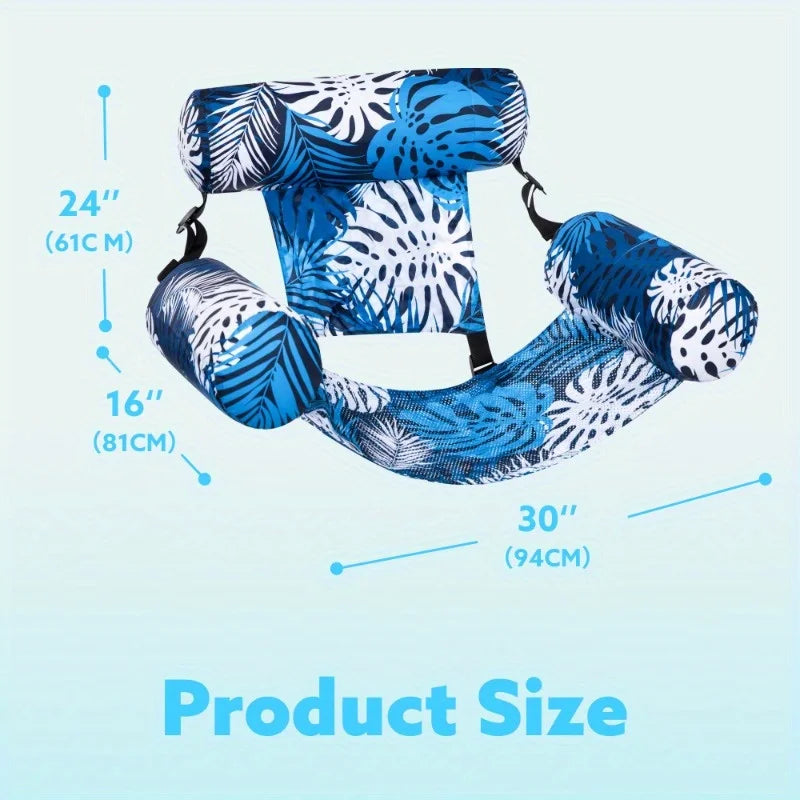 Joyfy Leaf Pool Chair Inflatable Lounger For Adults Beach Lake