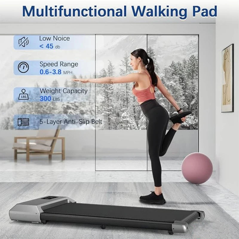 Superun 2in1 Home Treadmill With 2.5HP Motor And LCD