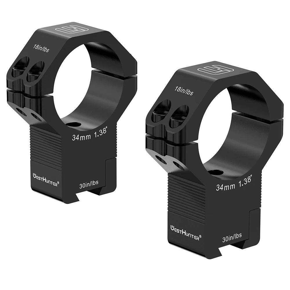 WestHunter Dovetail Scope Mounts High Profile Rings