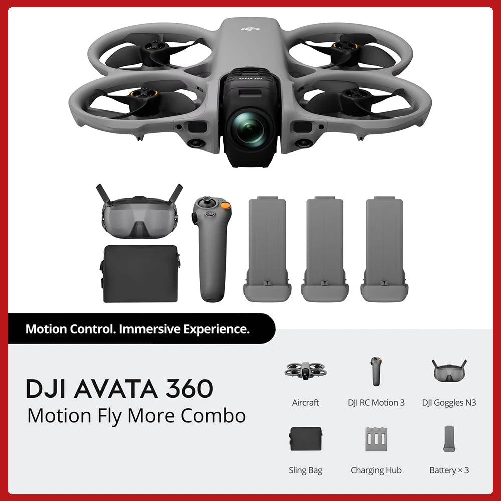 DJI Avata 360 Drone With 8K Imaging For FPV Aerial