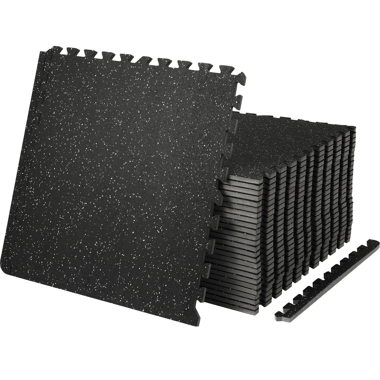 SucceBuy EVA Foam Rubber Interlocking Gym Floor Mats Waterproof Pack
