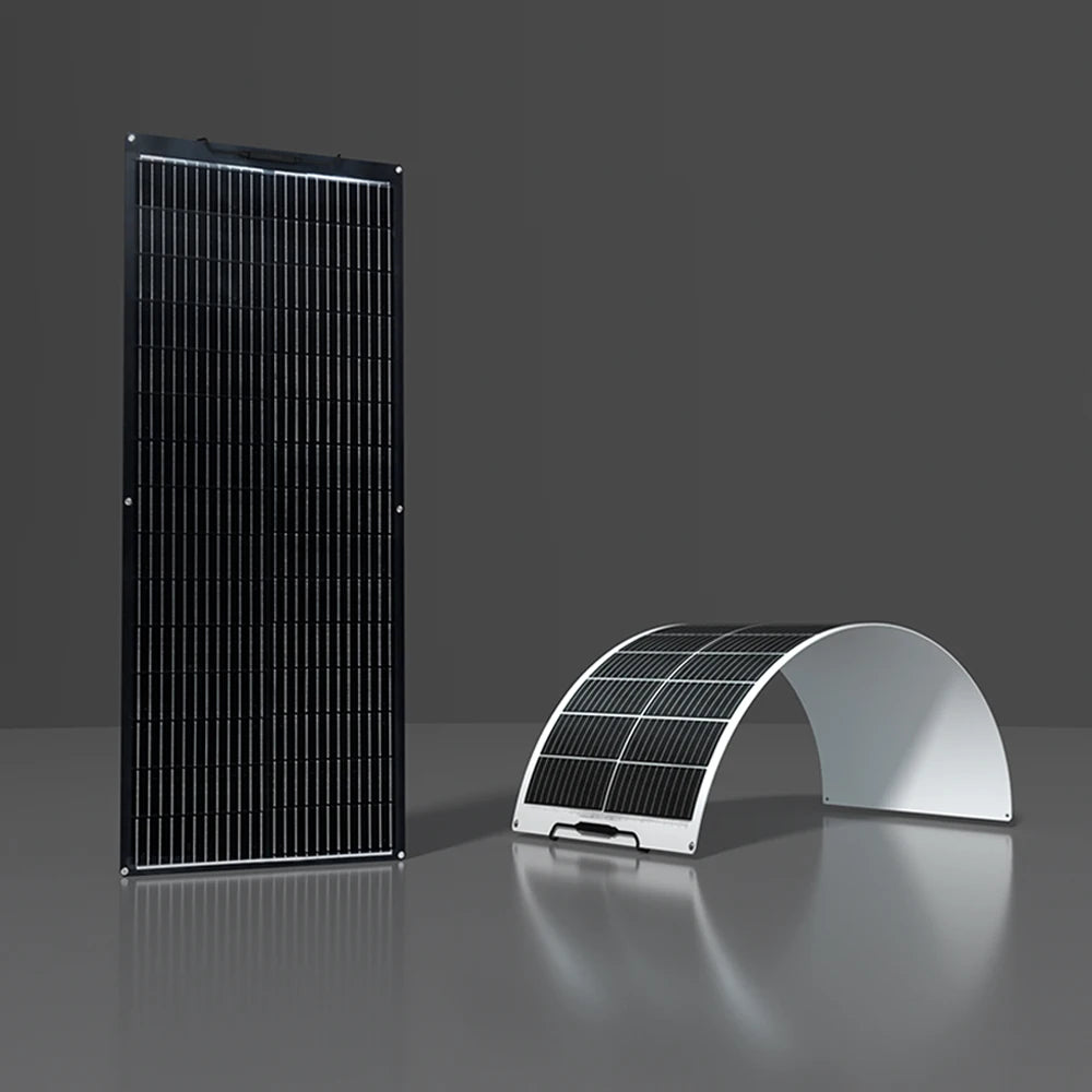 WUZECZ 200W Flexible Monocrystalline Solar Panel Kit Includes Controller