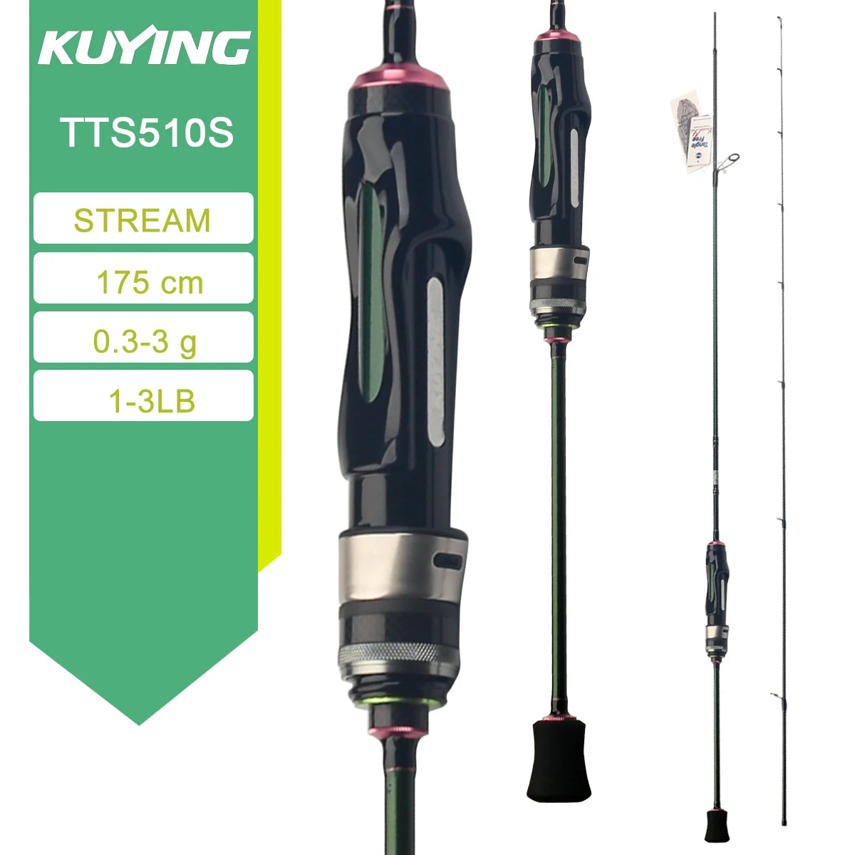 KUYING TETON Spinning Casting Rod Carbon Fuji Parts