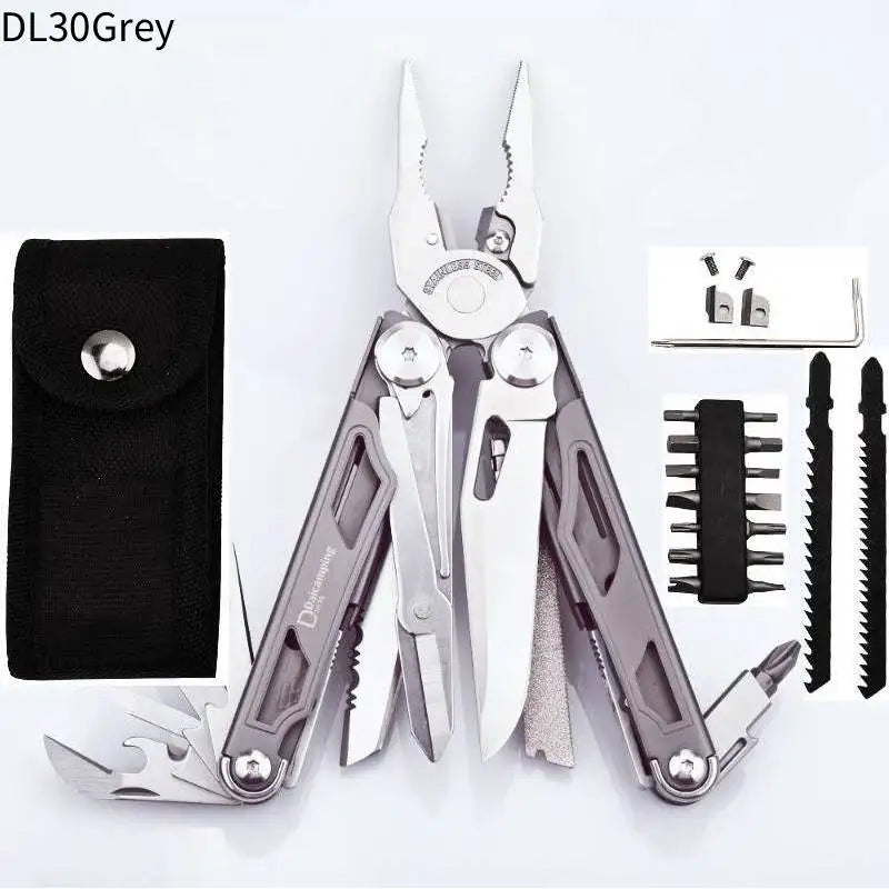 Daicamping Multifunctional Folding Pliers Stainless Steel EDC Multi Tool
