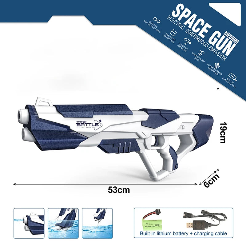 CONUSEA M416 Electric Water Gun Pistol 10M Long Range