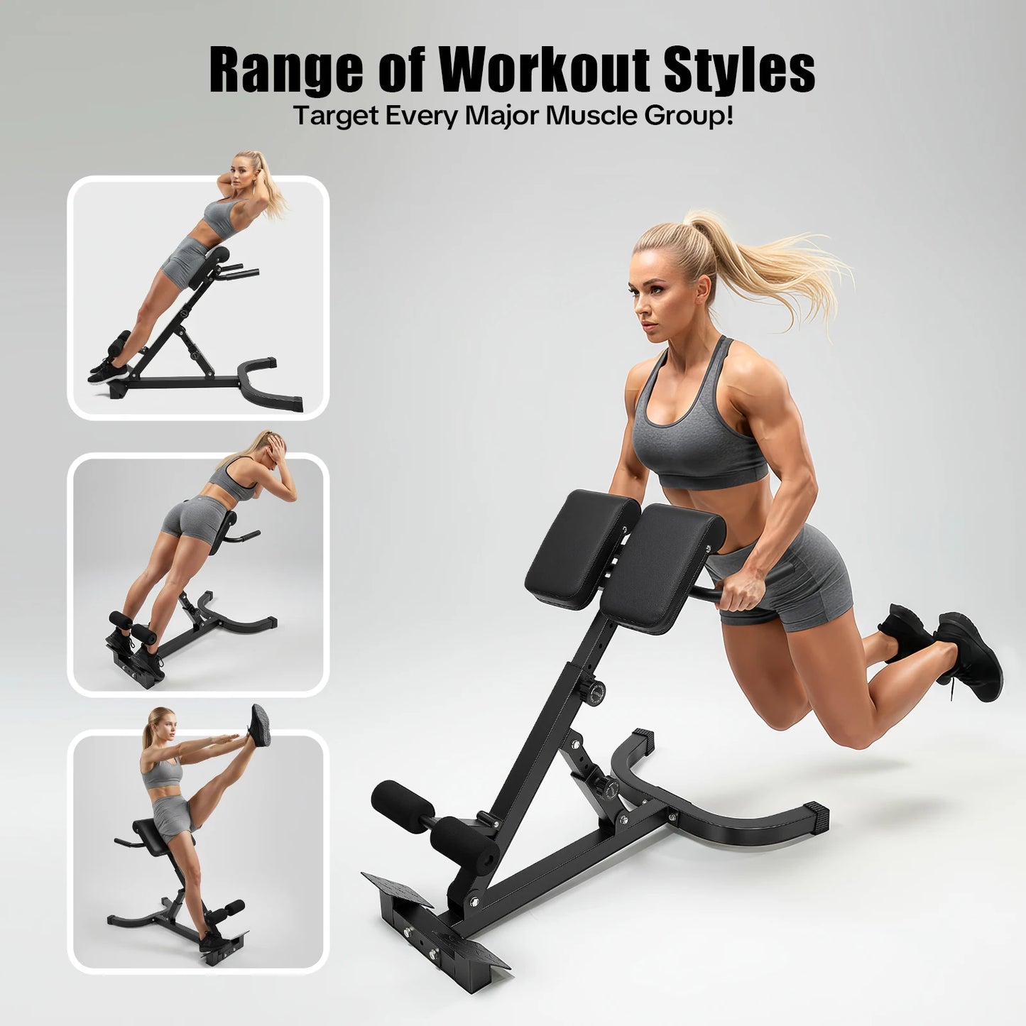 All In One Multifunction Bench With Back Extension Roman Chair