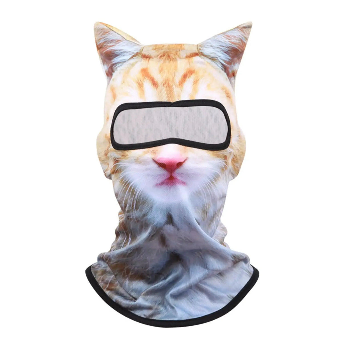 3D Cat Ski Balaclava Animal Face Covering Headgear
