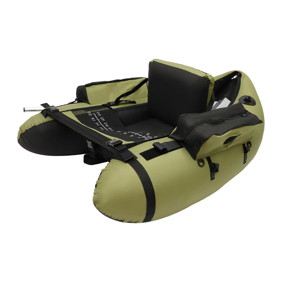 Inflatable Fishing Boat With Hand Pump 130kg Load Capacity For Fishing