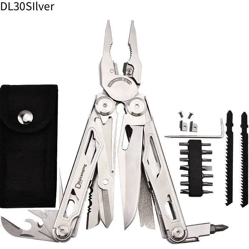 Daicamping Multifunctional Folding Pliers Stainless Steel EDC Multi Tool