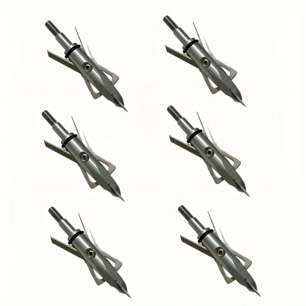 Stainless Steel Hunting Broadheads For Crossbows And Archery Bows